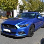 Celopolep Ford Mustang modrá perleťová metalíza