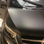Celopolep Mercedes V včetně vizualizace: černá matná a graphit matná metalická autofolie