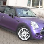 Mini Cooper fialová matná metalická fólie